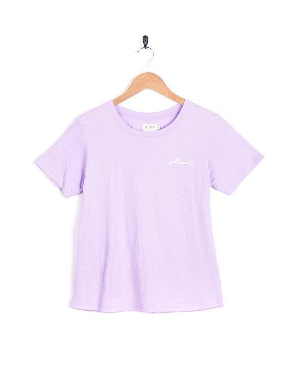 Velator - Womens Short Sleeve T-Shirt - Light Puprle