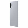 Genuine Samsung Leather Case Cover for Samsung Galaxy Note10/Note10 5G - Silver