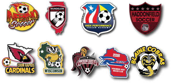 Soccer Trading Pins