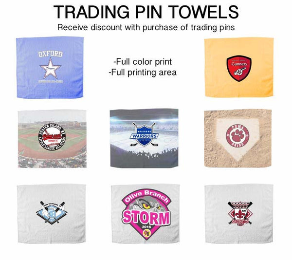 Trading Pin Towels
