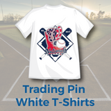 Trading Pin White T-Shirts