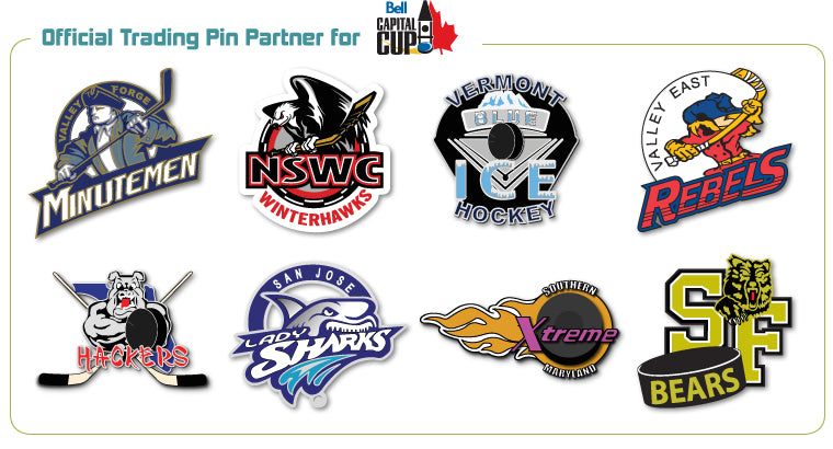 Bell Cup Trading Pins