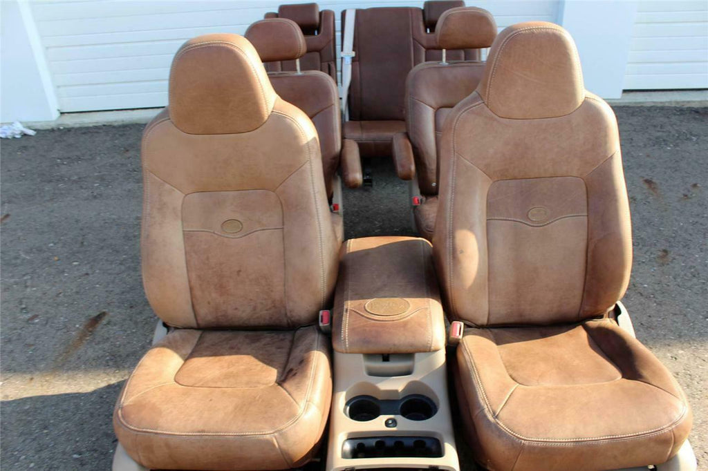 03 06 Ford Expedition King Ranch Leather Seats Console 3rows