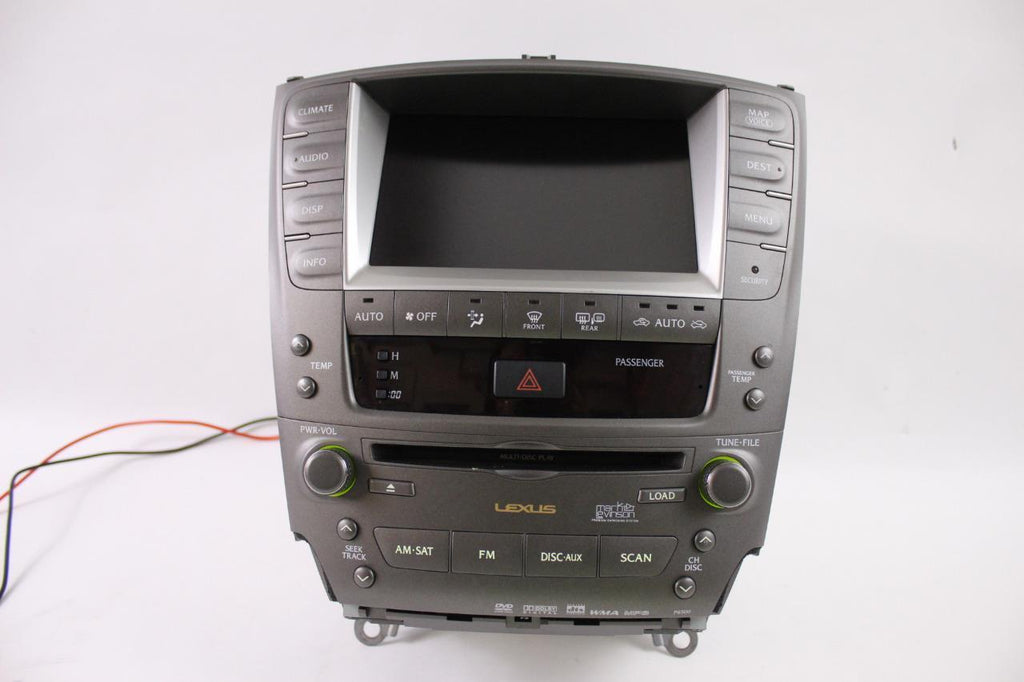 20062009 Lexus Is250 Is350 Navigation Radio Monitor