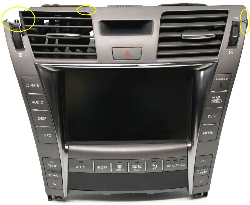 072009 Lexus LS460 Mark Levinson Navigation Radio Stereo