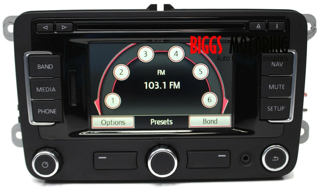 2012-2016 VW Beetle Jetta Navigation Radio Display Cd 1K