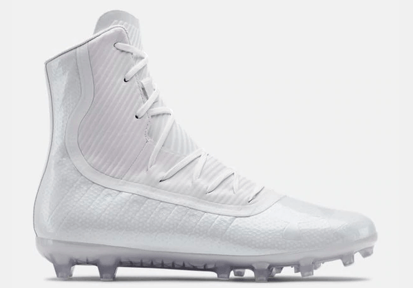 white cleats