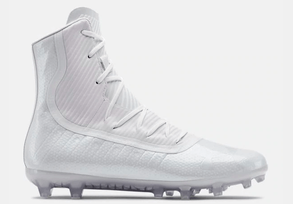 white highlight cleats