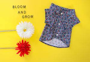 Blue Bloom Shirt