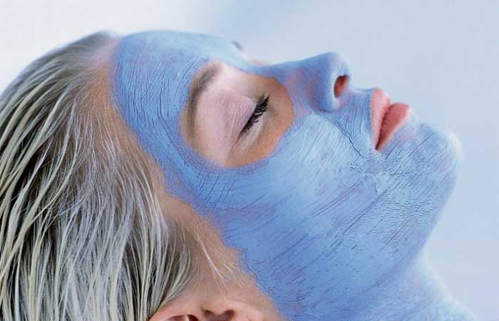 blue mask for face