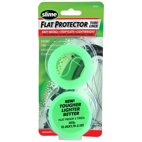 slime bike tire flat protector tube liner