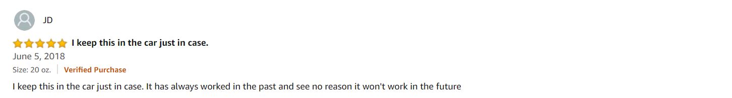 Fix-a-Flat Reviews on Amazon 20