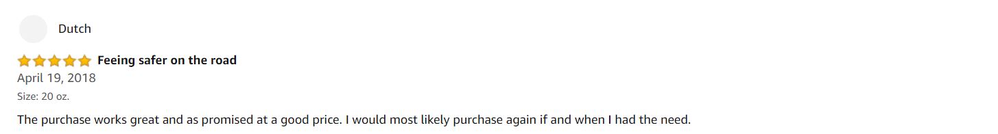 Fix-a-Flat Reviews on Amazon 26