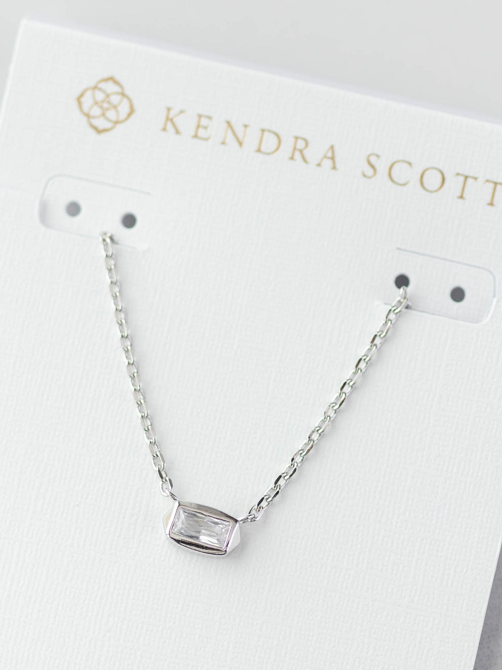 Kendra Scott Fern Crystal Pendant NecklaceJewelry