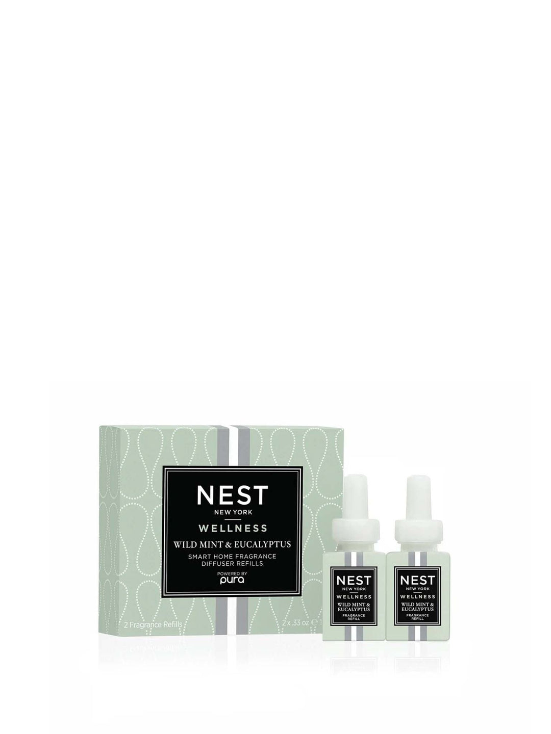 NEST Pura Refill 2-Pack - Wild Mint & EucalyptusDiffuser