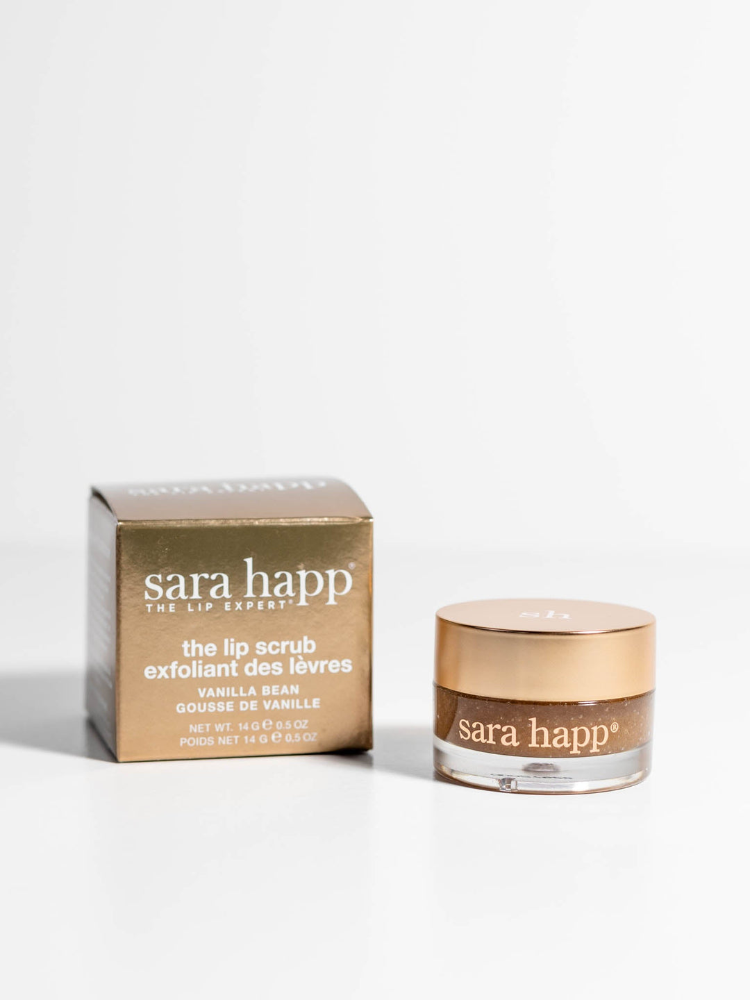 Sara Happ-.5oz Lip Scrub - Vanilla Bean - Leela and Lavender