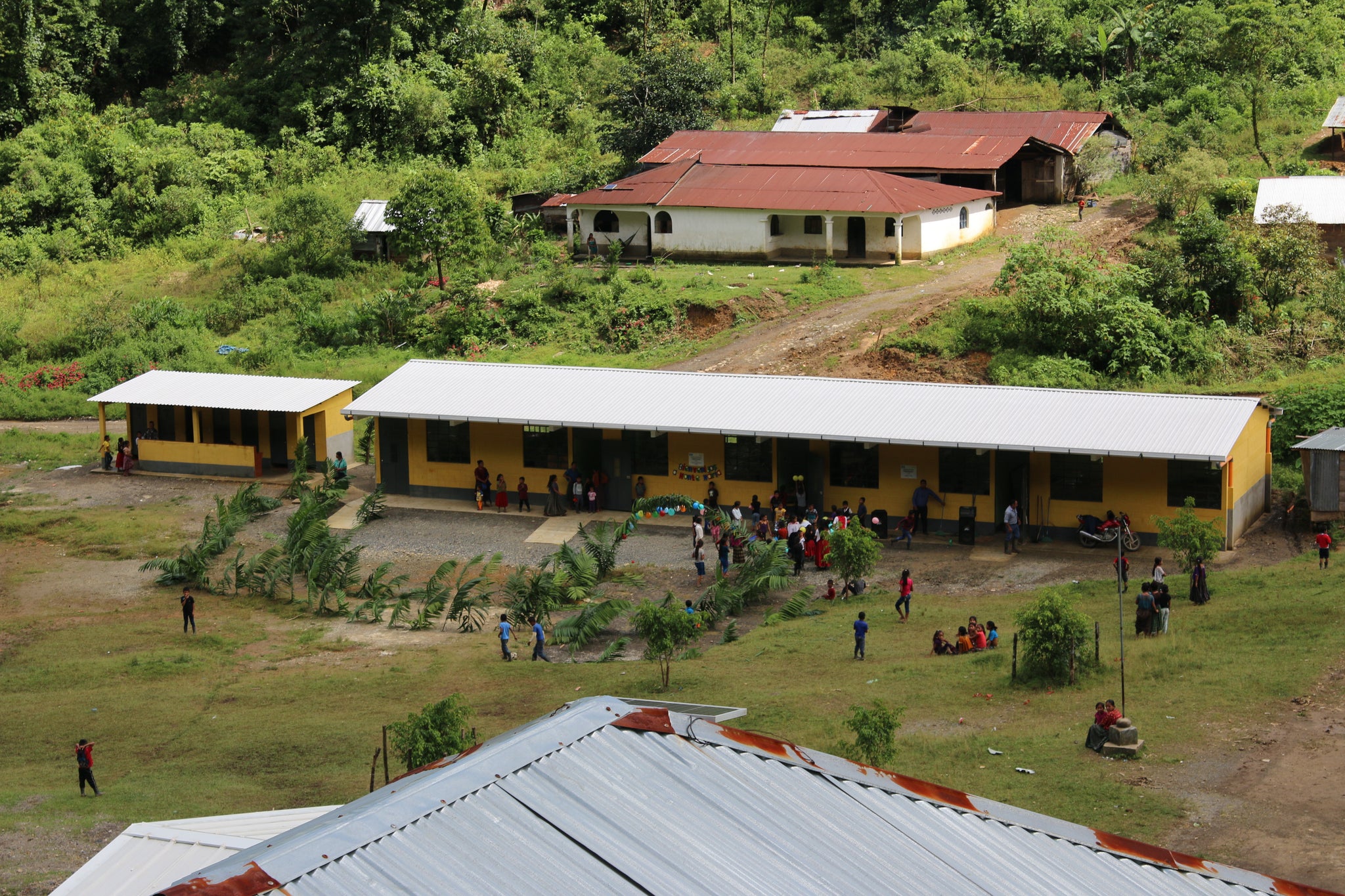 Our POP school in Aldea Rosario Monte Maria, Guatemala
