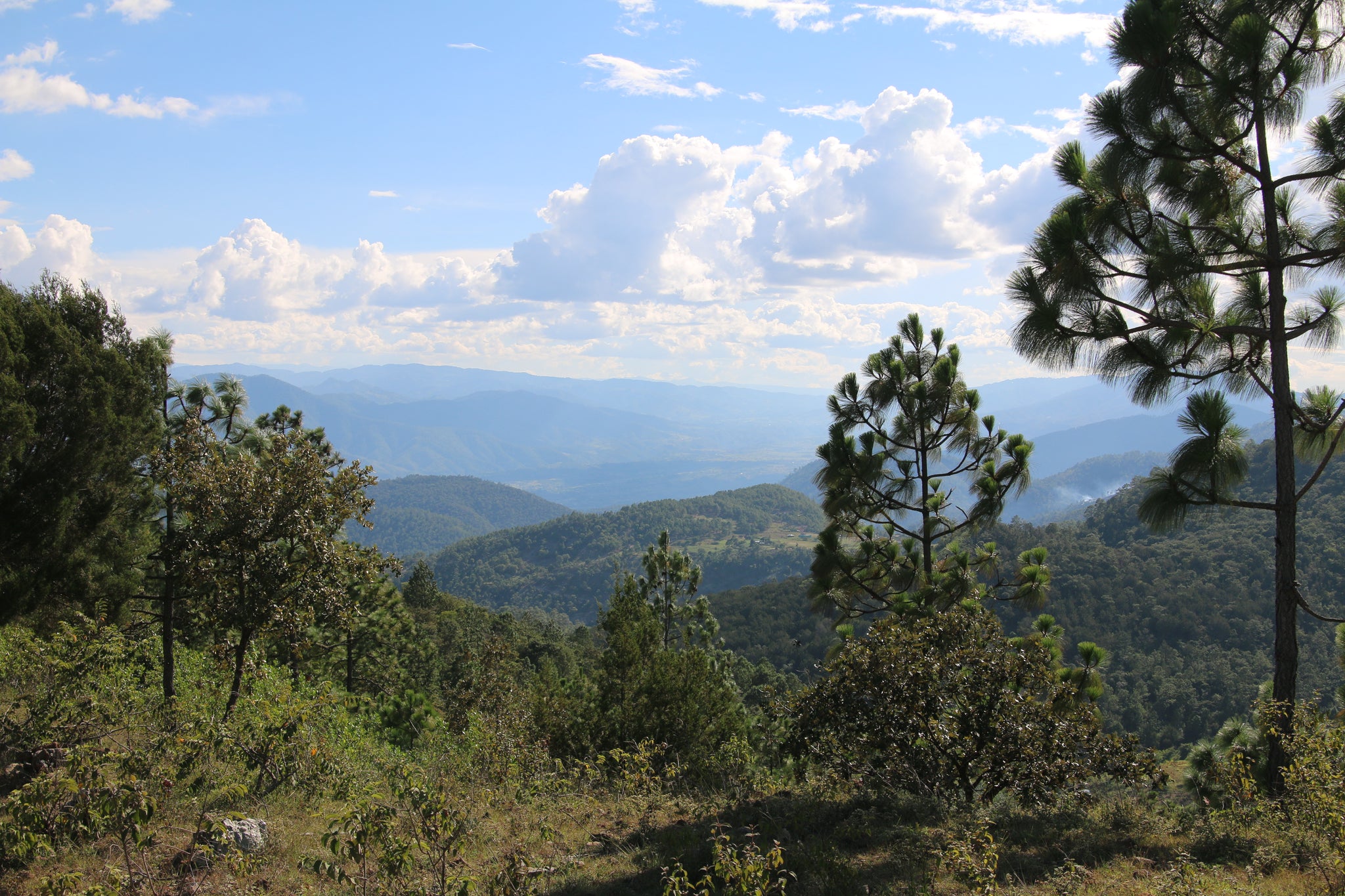 A beautiful valley in Chitapol, Uspantán, Guatemala