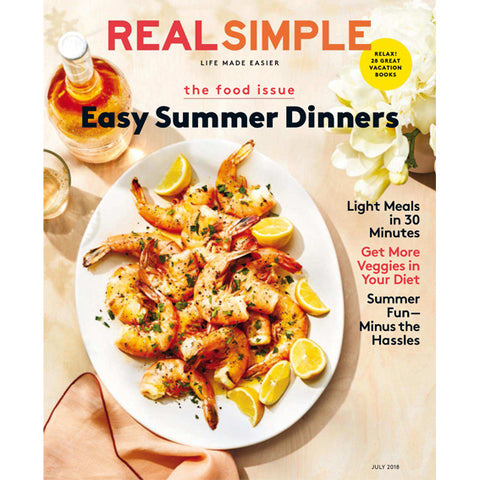 BrunnaCo in Real Simple Magazine Summer - July 2018