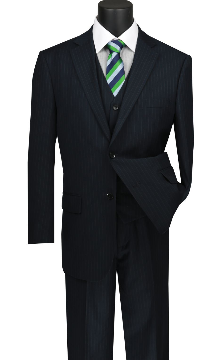 Vinci Men Suit V2RS7Navy