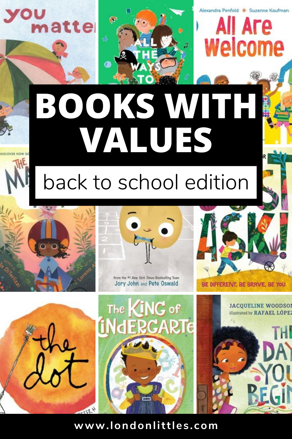 back to school books for kids about kindness