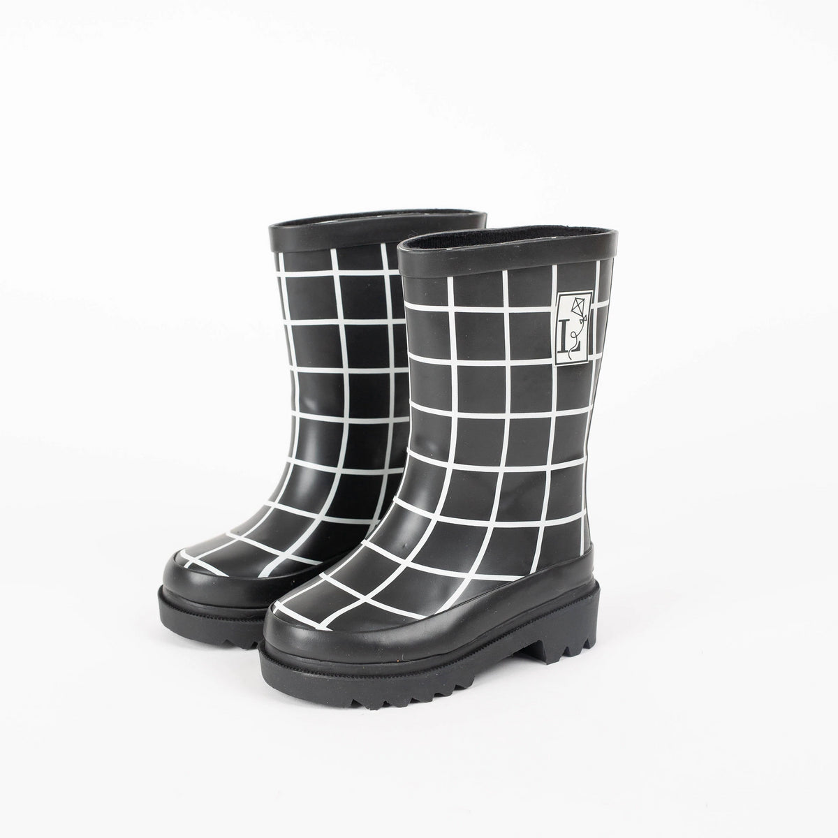 black rain boots for girls
