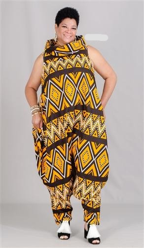 african print jumpsuits for ladies