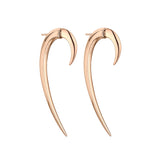 Hook Size 2 Earrings - Rose Gold Vermeil