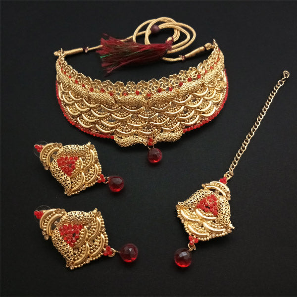 red choker jewelry