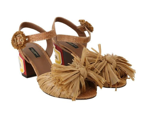 Dolce & Gabbana Antica Trattoria Strap Sandals Shoes