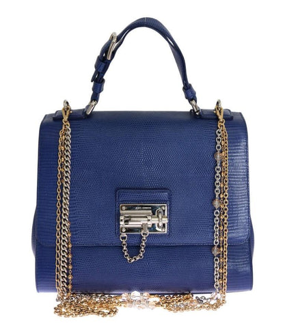 Blue Leather Designer Handbag at Luxewow Designer Handbag Outlet SALE