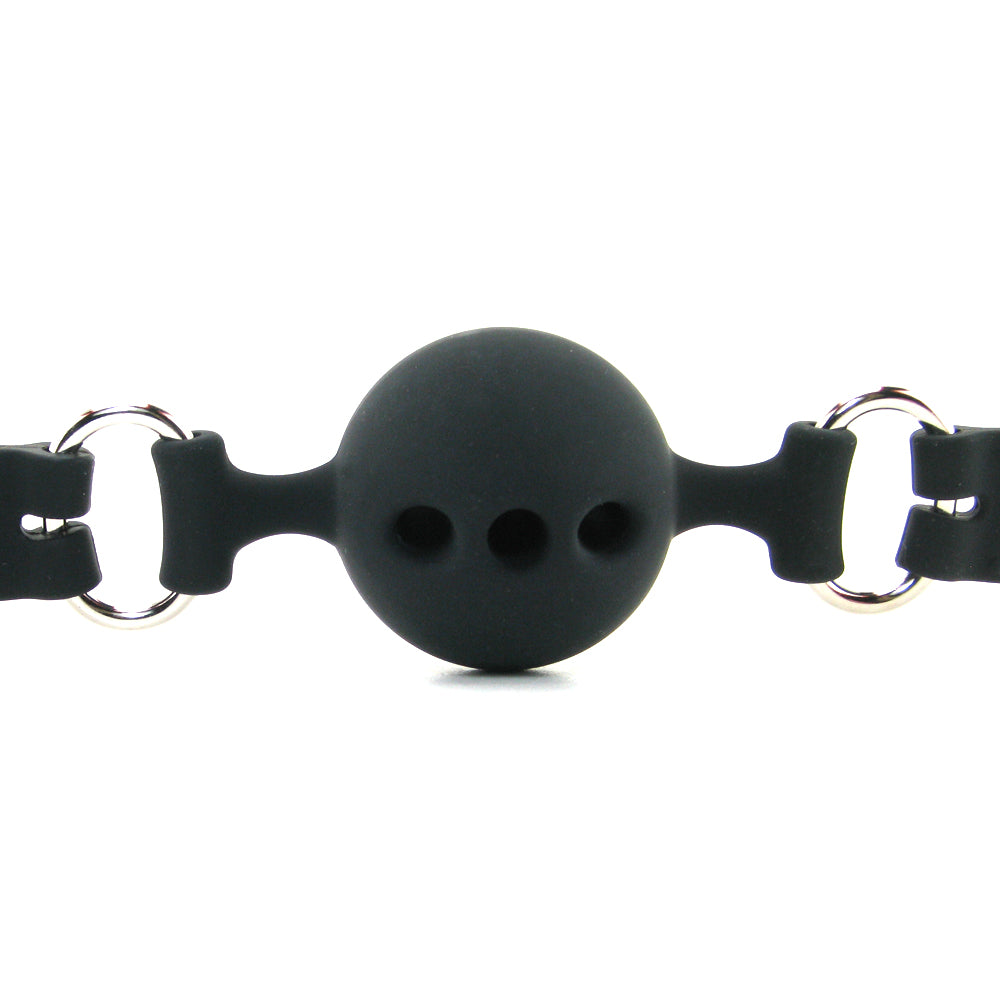 Extreme Silicone Breathable Ball Gag In Small Pipedream Ball