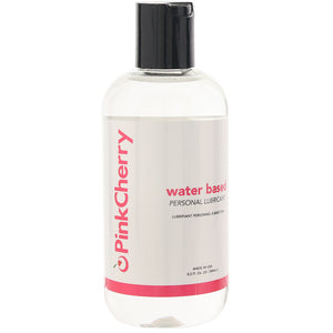 PinkCherry Water Based Lubricant in 8oz/240ml