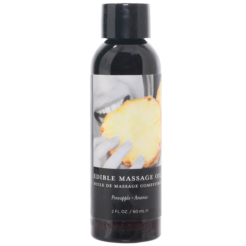 Edible Massage Oil 2oz60ml In Pineapple