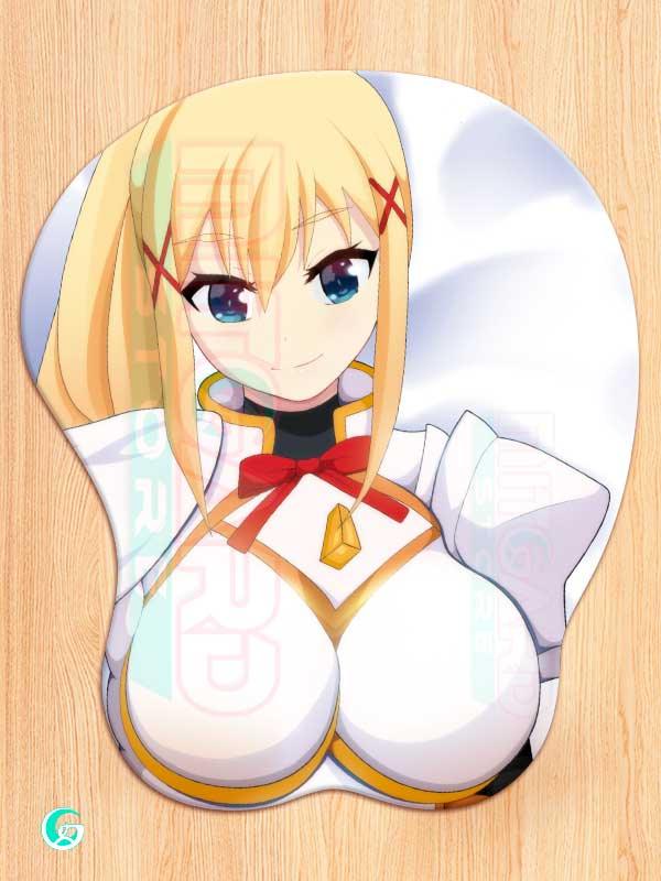 darkness konosuba mousepad