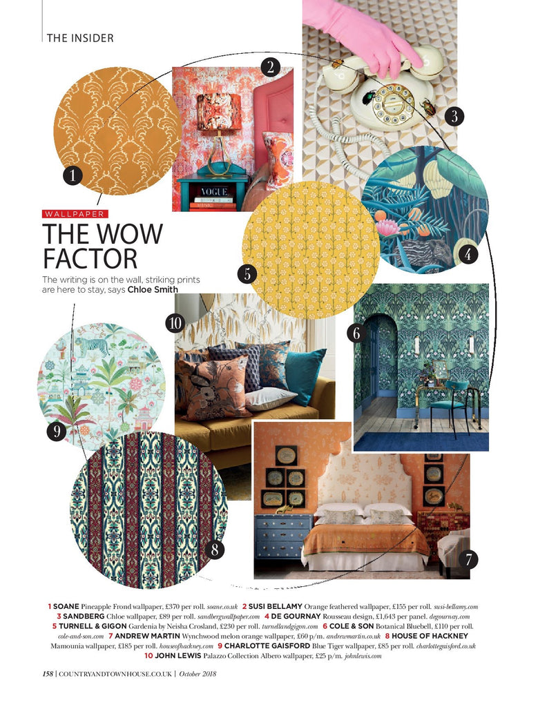 country & Town House magazine - inside