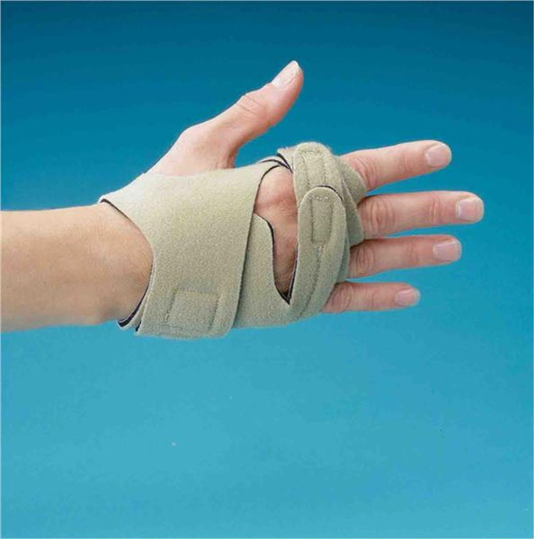 arthritis splint hand based rolyan line latex brace