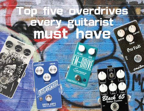Top 5 Low Gain Transparent Overdrive Guitarist must have