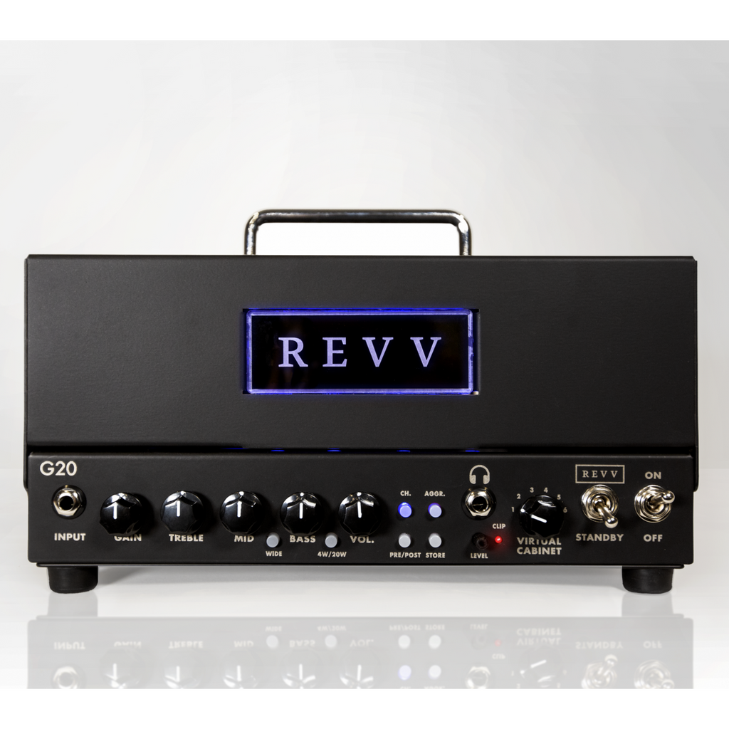 Revv G20 Lunchbox Amplifier 2 Channels High Gain Echoinox