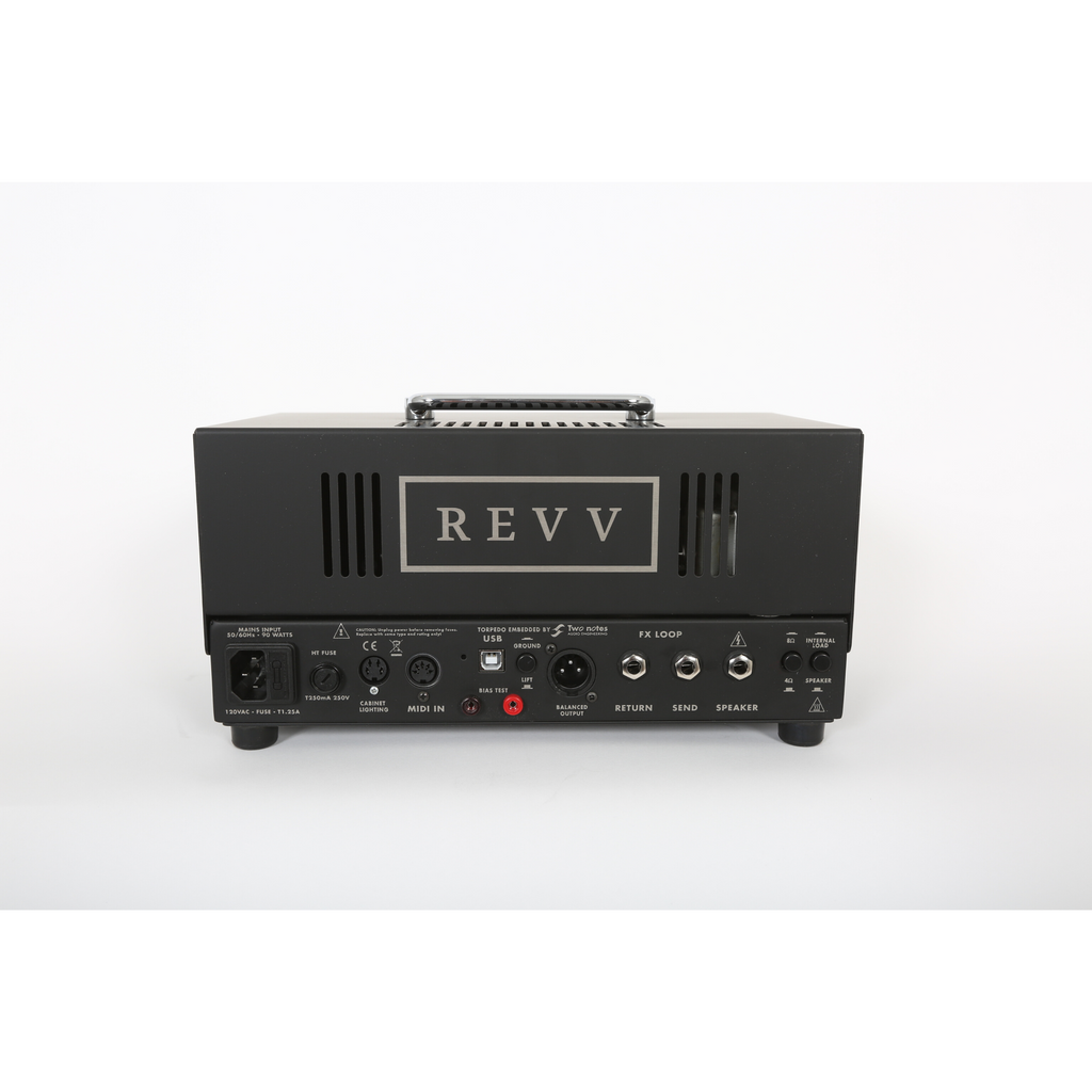 Revv D20 Lunchbox Amplifier Echoinox