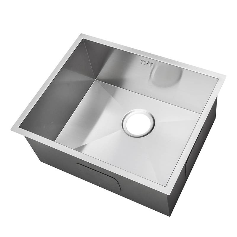 540 X 440 Mm Undermount Deep Single Bowl Handmade Stainless Steel Sink Ds007