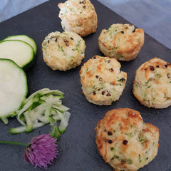 Courgette and Chive Gluten Free Scones