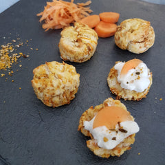 Curried Carrot Gluten Free Scones