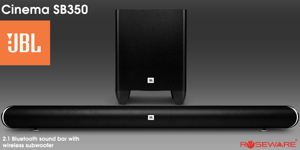 jbl cinema sb350 premium wireless soundbar with wireless subwoofer
