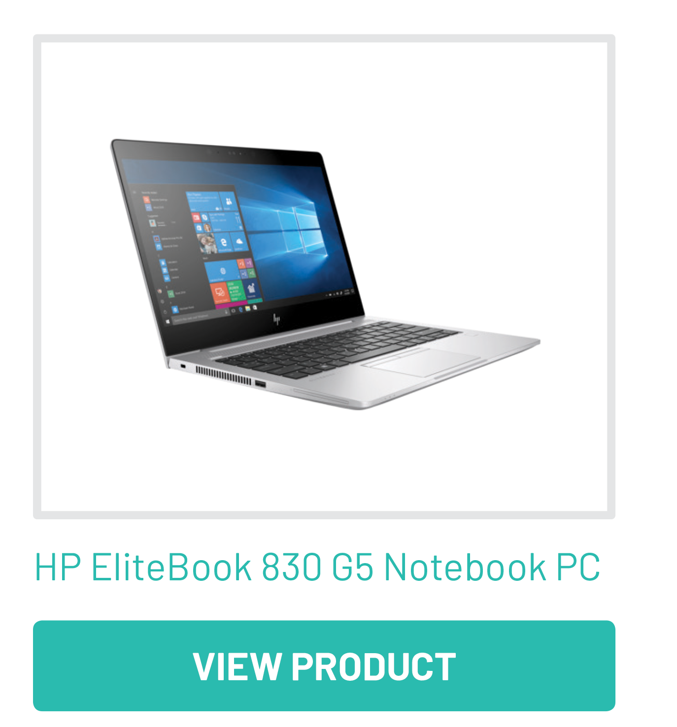 HP Elitebook 830 G5 Notebook PC