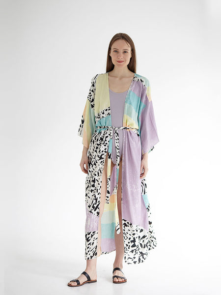 maxi kimono cover up