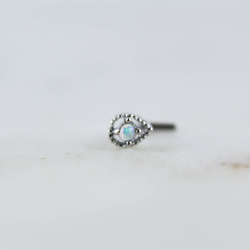 Opal Scalloped Drop Nose Ring | Nose 