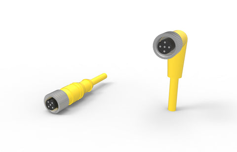 M12 Cordset, Quick Disconnect M12, M12 Sensor Cable, M12 Cable