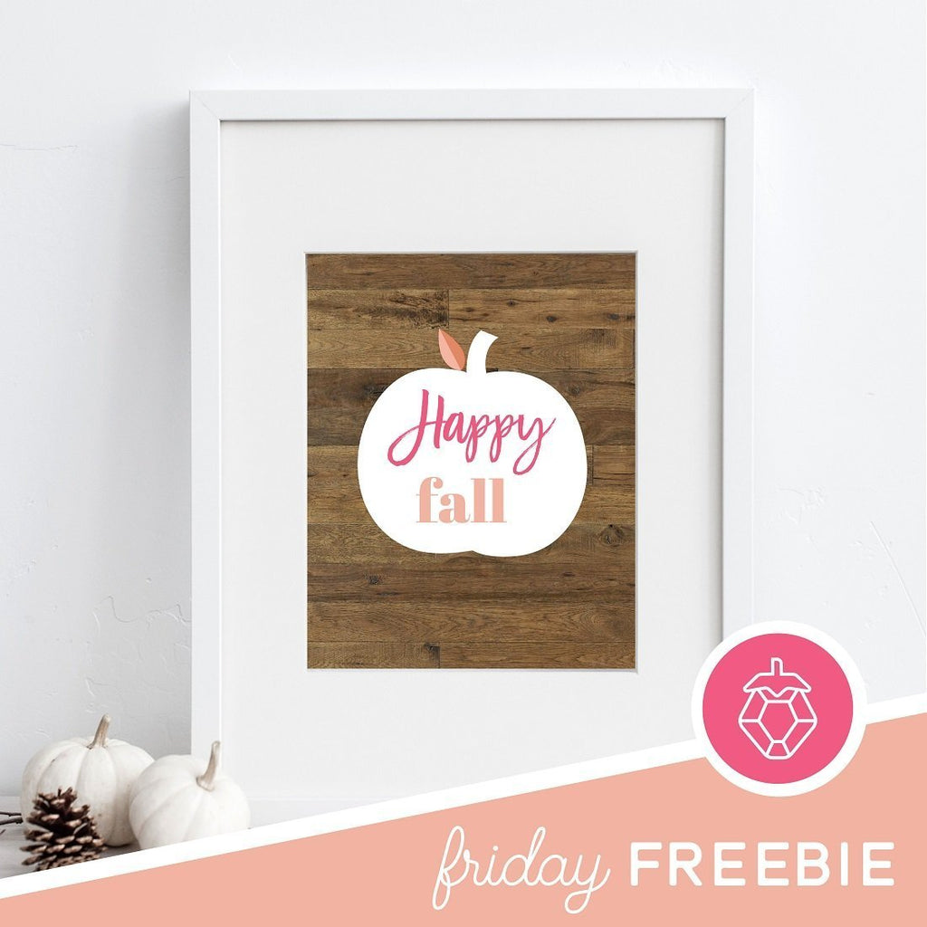 Friday Freebie: Printable Fall Signs