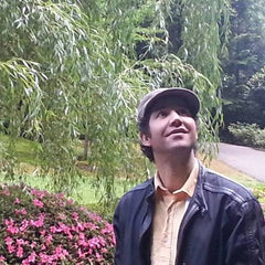 Mejid Beraouz in the Portland Japanese Garden